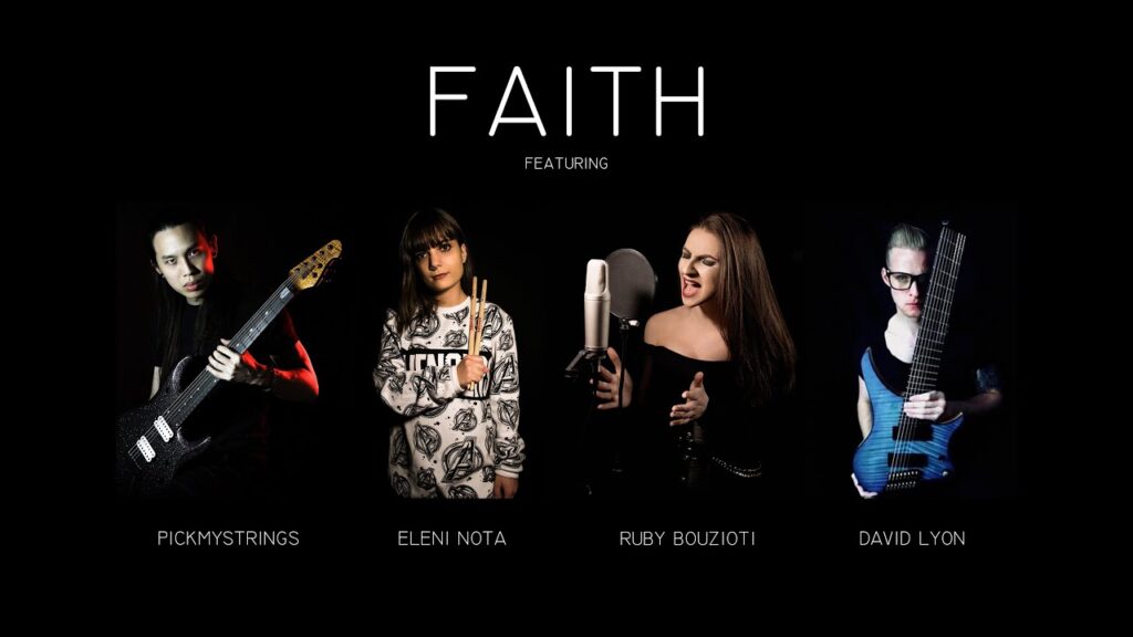 Ruby Bouzioti and Eleni Nota feature in pickmystring’s single ‘Faith’