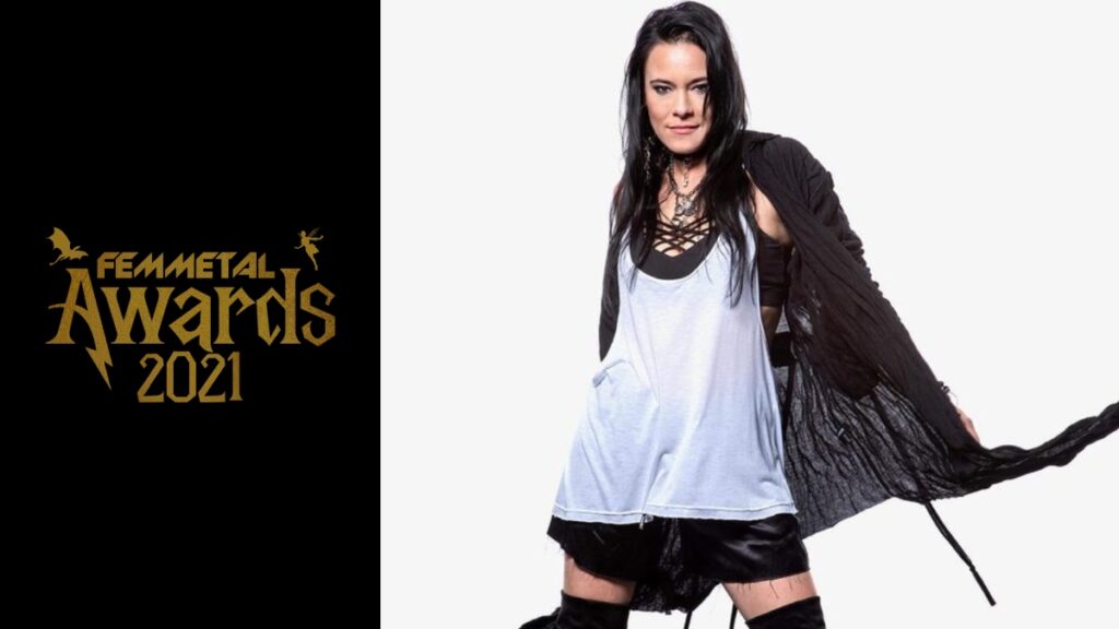 FemMetal Awards 2021: Jen Majura wins Best Instrument Player