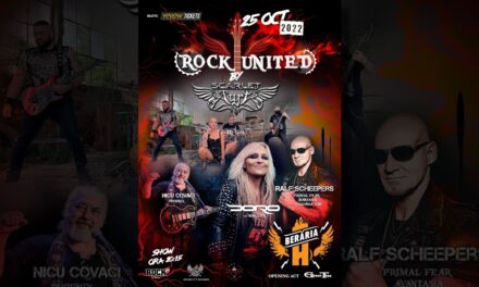 Scarlet Aura’s ROCK UNITED to take place on October 25 and feature the legendary Doro Pesch