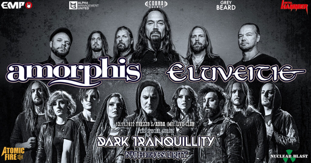 AMORPHIS + ELUVEITIE: Live Report