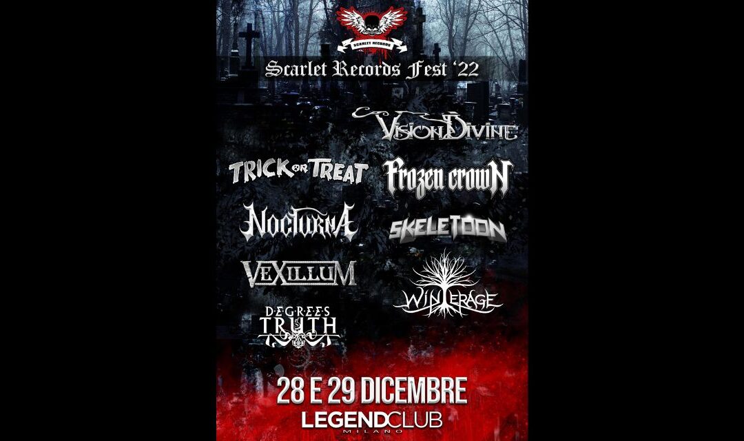 LIVE EVENTS: One week until the Scarlet Records Fest!