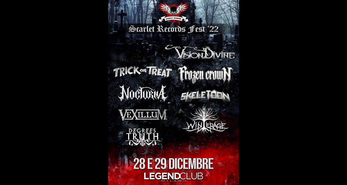 LIVE EVENTS: One week until the Scarlet Records Fest! LIVE EVENTS: One week until the Scarlet Records Fest!