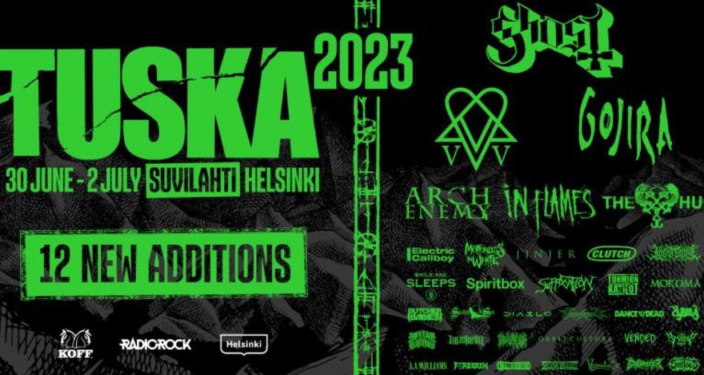 Live Events: all the performers of Tuska 2023
