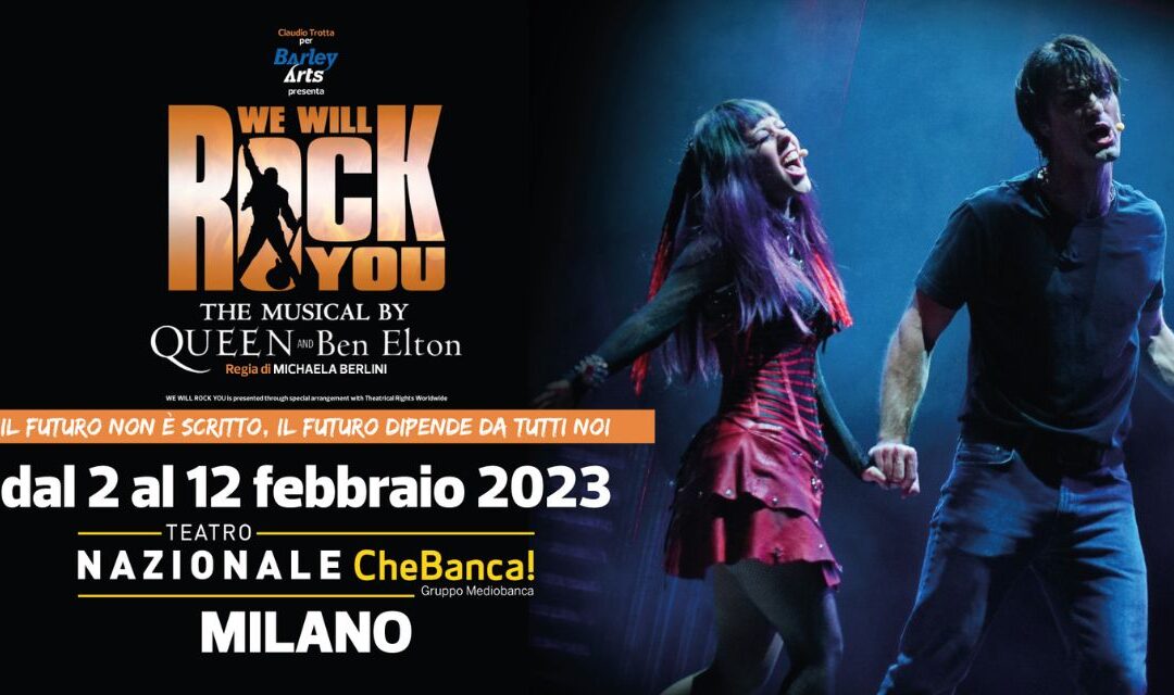 Live Events: We Will Rock You the musical comes to Italy!