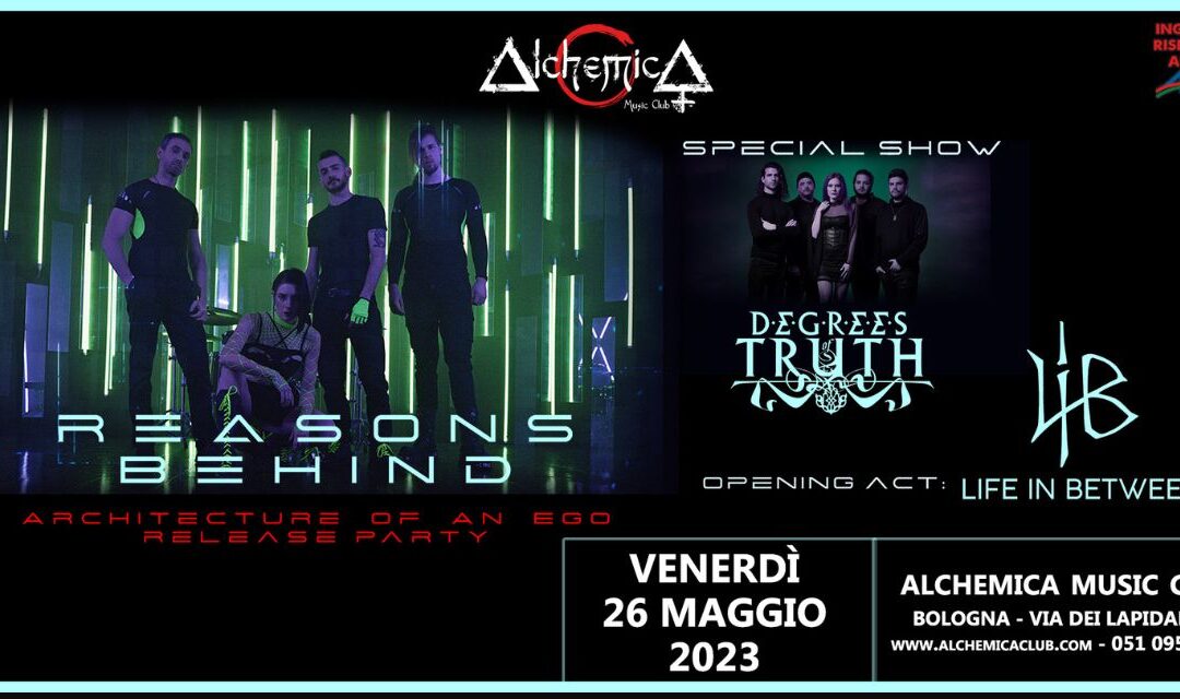 Reasons Behind announce release party in Bologna