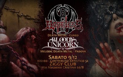 NEWS: Bloody Unicorn announced a show in Turin on December 9th