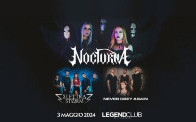 NEWS: Nocturna announce a release party for their second album