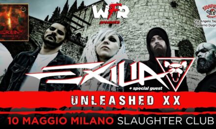NEWS: Exilia celebrates 20th anniversary of “Unleashed” with deluxe remastered edition and a tour