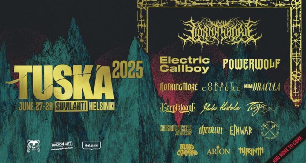 NEWS: Tuska reveal the first bands of the 2025 edition