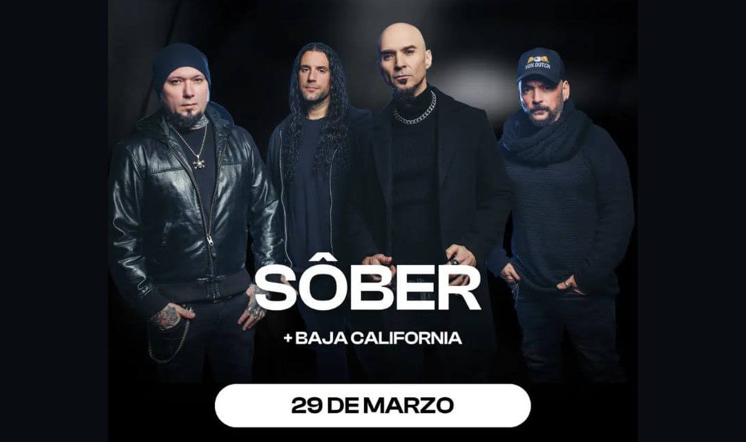 Sôber to Perform in Valencia on March 29 with Baja California