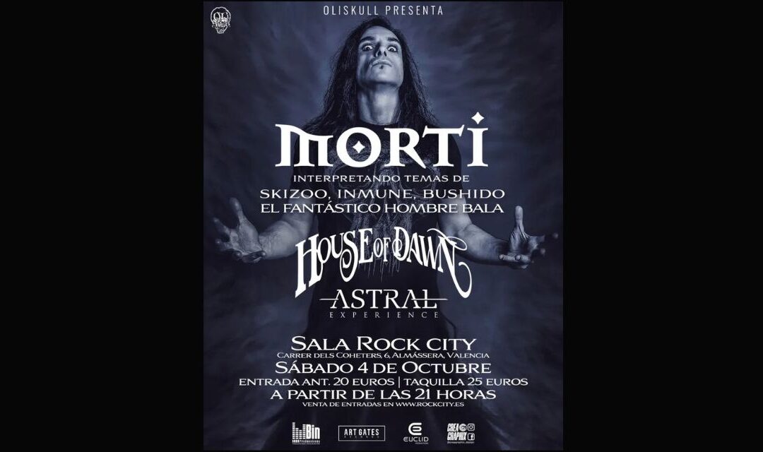 Morti Presents His “Intemporal” Tour in Murcia Alongside House of Dawn