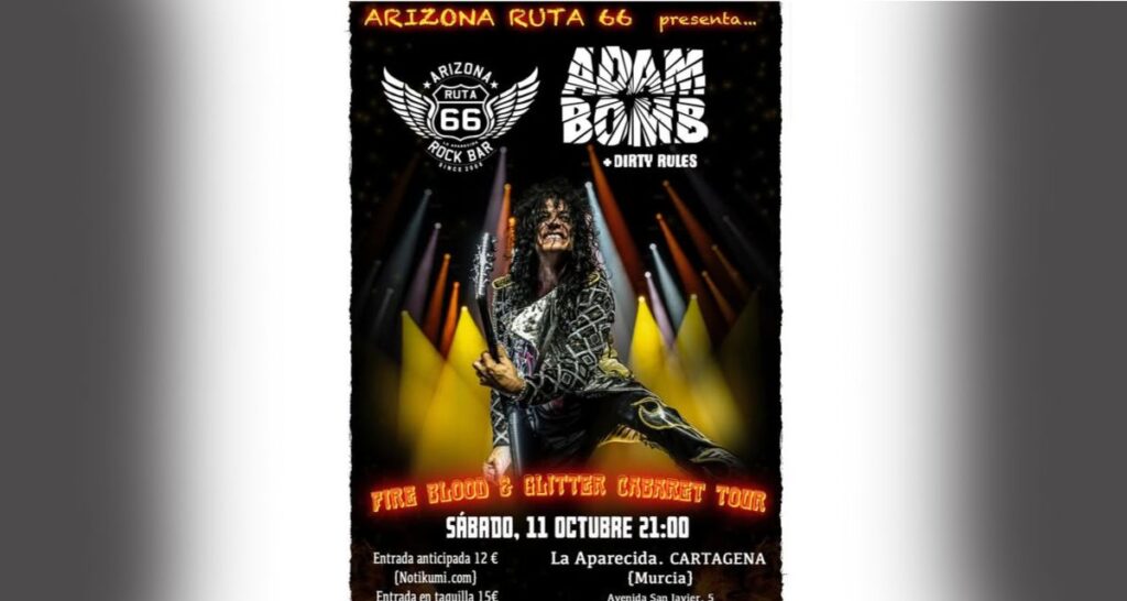 Cartagena Set to Burn: Adam Bomb Live with Dirty Rules and Louie Fontaine Posse