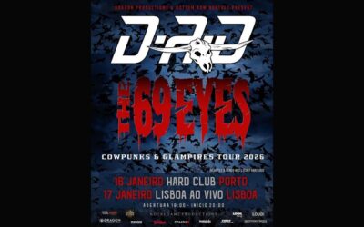 The 69 Eyes and D-A-D Announce Their “Cowpunks & Glampires Tour” for January 2026