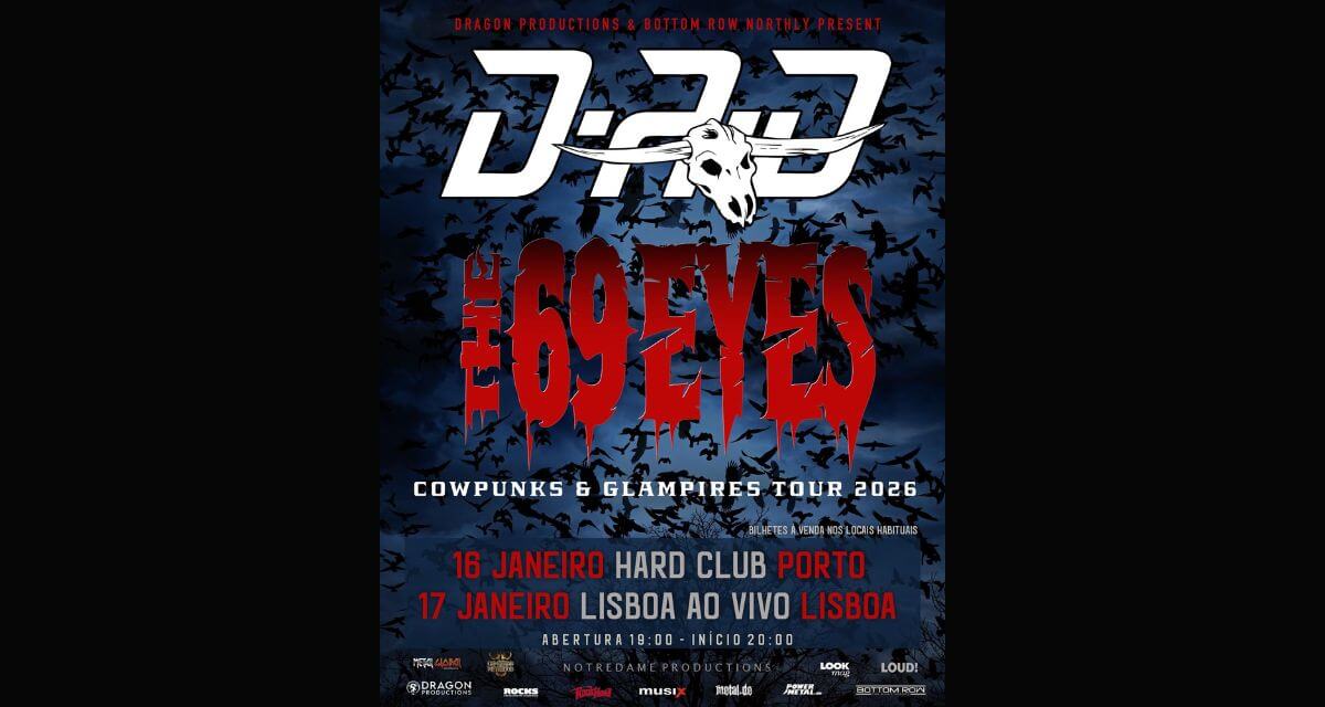 The 69 Eyes and D-A-D Announce Their “Cowpunks & Glampires Tour” for January 2026 The 69 Eyes and D-A-D Announce Their “Cowpunks & Glampires Tour” for January 2026