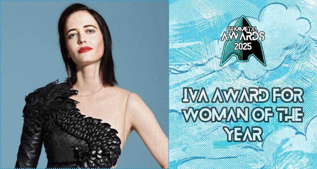 FemMetal Awards 2025: Actress Eva Green chosen by voters as Woman of the Year!