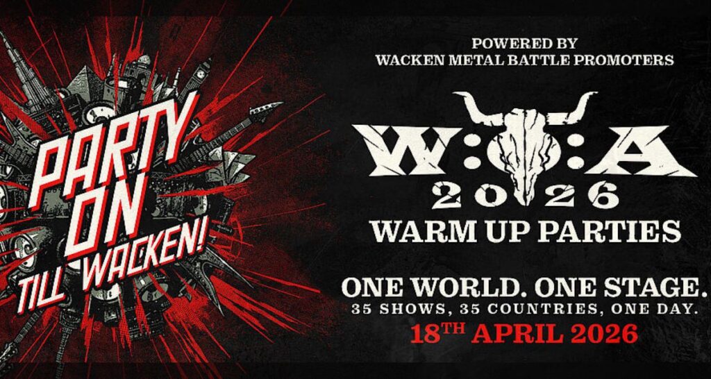 Wacken celebrates global warm-up party!