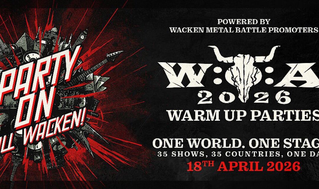 Wacken celebrates global warm-up party!