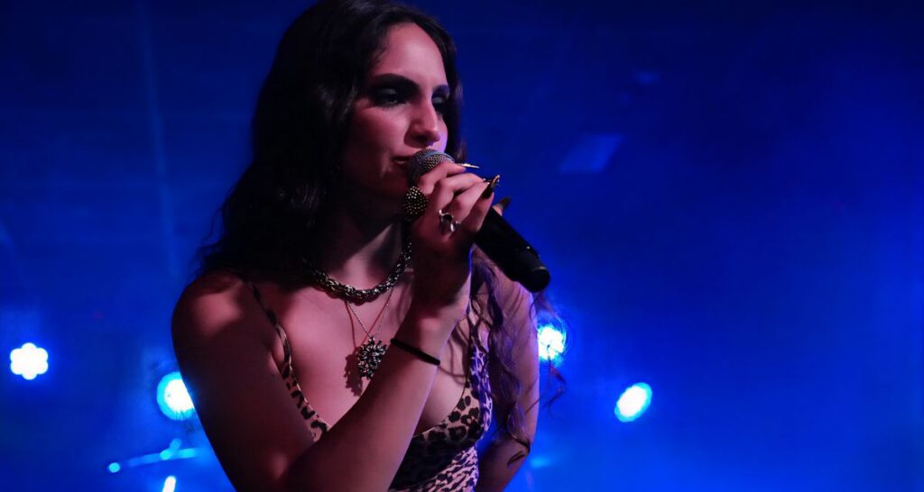 Matilde G Spits Fire and Raw Energy at Centrale Rock Pub