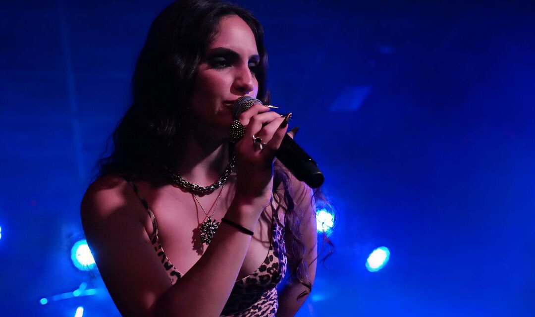 Matilde G Spits Fire and Raw Energy at Centrale Rock Pub