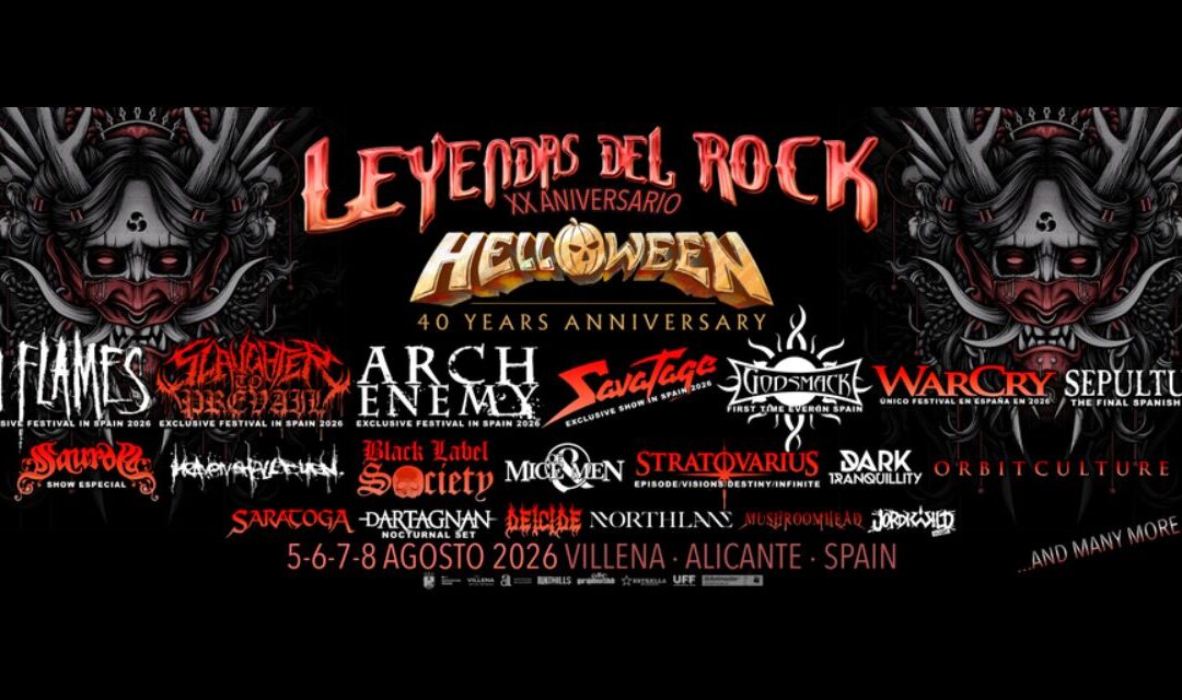 Leyendas del Rock 2026 Completes Its Line-Up for a Historic 20th Anniversary Celebration