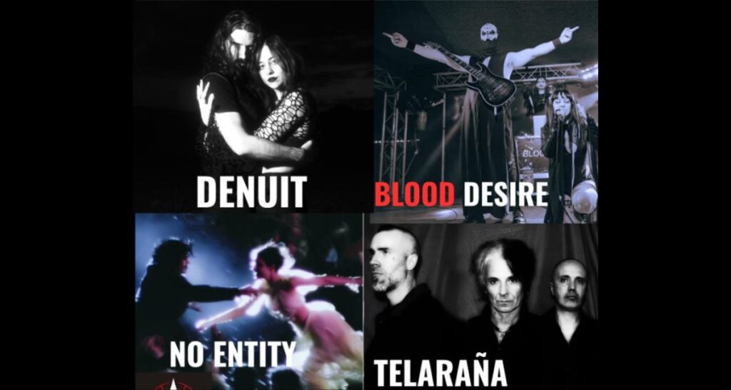 DARK ENTRIES Announces Post-Punk Fest Madrid 2026 Featuring Denuit, Blood Desire, Telaraña and No Entity
