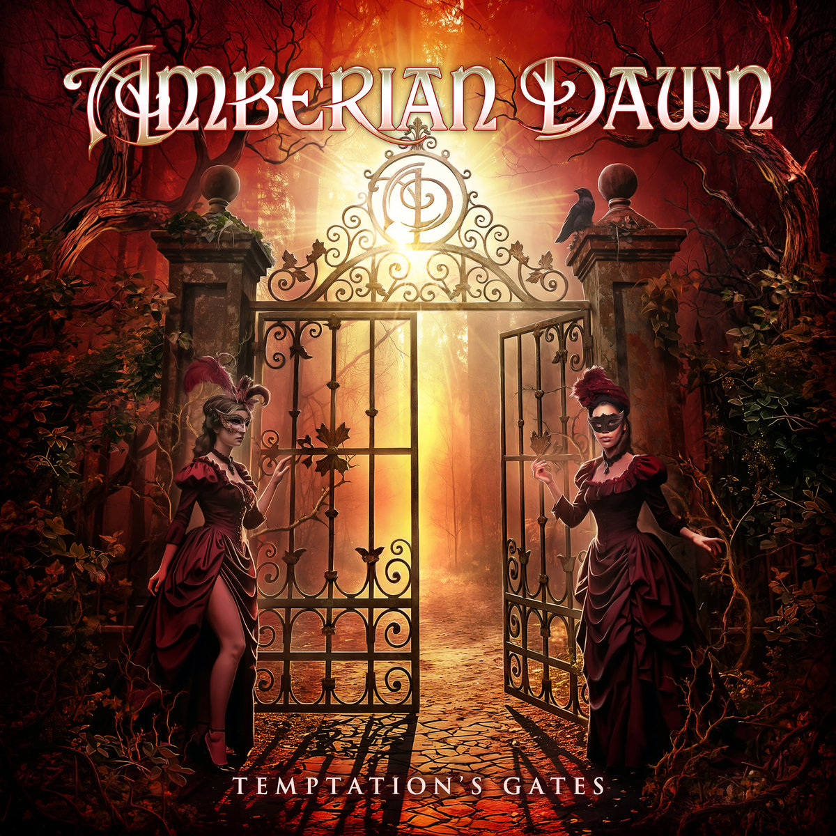 amberian dawn cover art temprations gates